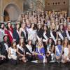 The 2010 Miss America Pageant contestants enjoy gondola rides and a dessert reception in The Venetian on Jan. 22, 2010.